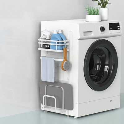 Buy Wall Mount 2 Tier Japanese Bathroom Organizer magnetic laundry drying rack online manufacture