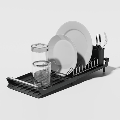 Buy Metal Wire Utensils Holder Kitchen Dish Rack Non Folding OEM ODM online manufacture