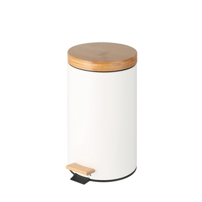 Buy Basic 3L 5L 12L 20L 30L Stainless Steel Round Pedal Bin with Soft Close Inner Bucket online manufacture