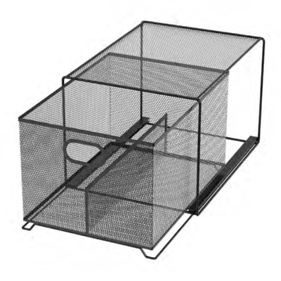 Buy Black Stacking Wire Mesh Home Storage Baskets For Neatening And Organization online manufacture