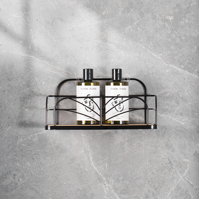 Buy Hanging Wall Mounted Bathroom Shower Caddy Organizer Single Tier Modern Style online manufacture