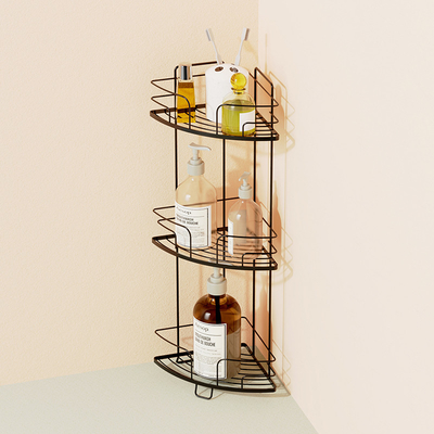 Buy Wall Mounted 3 Tier Shower Corner Shelf For Bathroom Storage And Organization online manufacture
