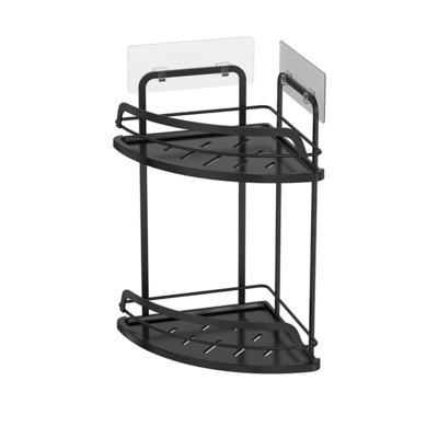 Buy Wall Mounted Type Iron Wire Rack Stainless Steel Shower Caddy for Bathroom Organization online manufacture