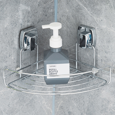 Buy Wall Mounted Bathroom Organizer No Drilling Iron Wire Rack for Storage Holders Racks online manufacture