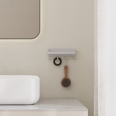 Buy Wall Mounted Bathroom Rack Hook for Multifunction Household Magnetic Attraction Shower online manufacture