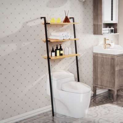 Buy Floor Space Optimization Over Toilet Storage Rack With Rust-Resistant Features online manufacture