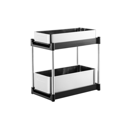 Buy Keep Your Kitchen Countertop Clutter-Free With 2 Tiers Stainless Steel Kitchen Rack 1kg 395*230*389mm online manufacture