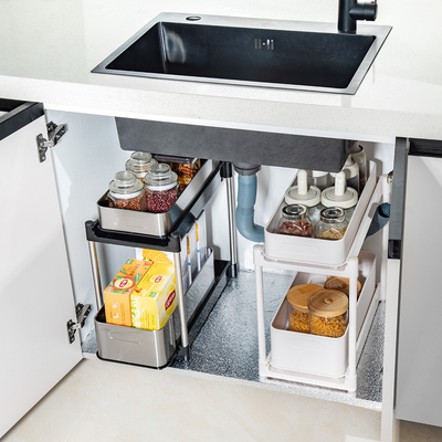 Buy Standing Storage Rack for Kitchen Stainless Steel 395*230*389mm Rectangular online manufacture