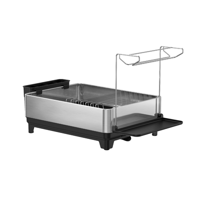 Buy Rectangle Detachable Stainless Steel Dish Drying Rack For Compact Kitchen online manufacture