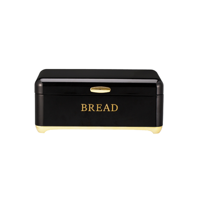 Buy Square Kitchen Storage Bread Containers Crown Series Metal Bread Bin Set For Tea Can And Coffee Can online manufacture