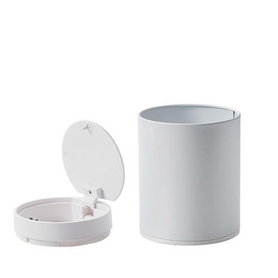 Buy Pressing Type 1.5L Desktop Trash Bin Stainless Steel Mini Waste Can for Office and Countertop Support Room Space Selection online manufacture