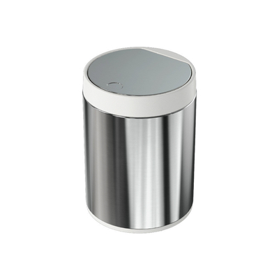 Buy Support Room Space Selection 1.5L OEM Stainless Steel Desktop Mini Trash Bin with Press Open online manufacture