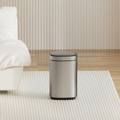 Buy Rolling Cover Type 20L Household Stainless Steel Smart Sensor Bin with Touchless Motion Sensor and Large Capacity Design online manufacture