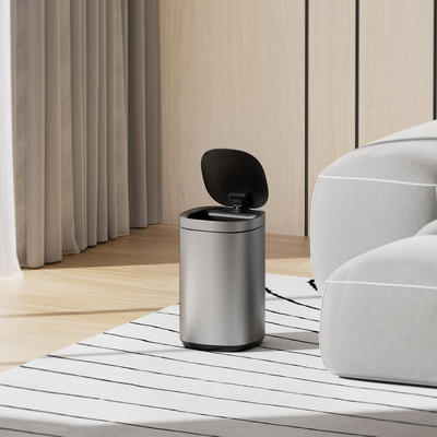 Buy Motion Sensor Touchless Big Capacity Household Stainless Steel Smart Sensor Bin Automatic Trash Can 30L Battery Powered online manufacture