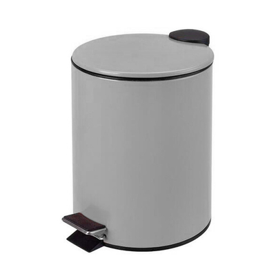 Buy 5L/12L/20L/30L BSCI certification thin lid Pedal Bin Round powder coating trash can durable trash bin for home and office online manufacture