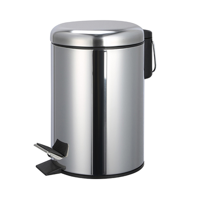 Buy Sustainable Recyclable Pedal Bin Oval Stainless Steel with Soft Close Mirror Finish 3L/5L/12L/20L/30L Eco-friendly Choice online manufacture