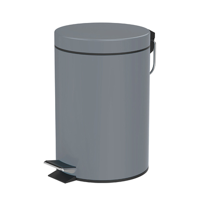 Buy Room Space Baby Care Room 3L/5L/12L/20L/30L BSCI Certification Recyclable Pedal Bin Round Powder Coating Trash Can with Lid online manufacture