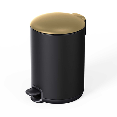 Buy Sustainable Stainless Steel Pedal Bin for Kitchen Bathroom Waste Bin Trash Bin Dustbin Thin Lid Soft Close Metal Trash Can online manufacture