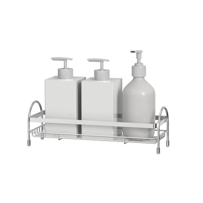 Buy Countertop Bathroom Rack Multifunctional Free Standing Bathroom Organizer Stainless Sink Countertop Rack online manufacture
