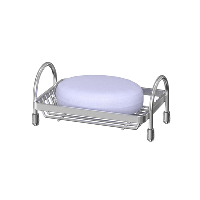 Buy Stainless Steel Wire Bar Soap Dish Draining Sponge Holder Countertop Soap Stand For Shower Bathtub Kitchen online manufacture