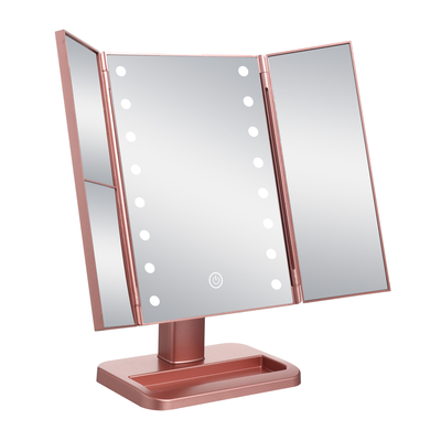 Buy Foldable Elegance of 's Vanity Mirror with Flat and Bevel Edge online manufacture