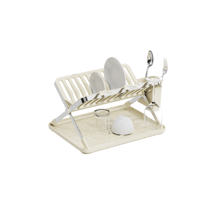 Buy Household Foldable Stainless Steel Dish Rack Dish Drainer Board Dish Drying Rack online manufacture