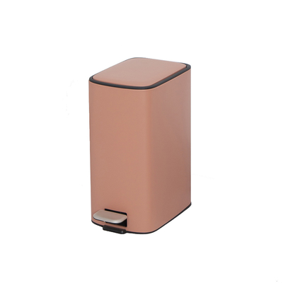Buy Square 11.5L Stainless Steel Soft Close Pedal Trash Bin for Living Room Office and Kitchen online manufacture