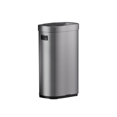 Buy Touchless Waste Bin for Automatic Trash Can 80L Stainless Steel Smart Sensor Trash Bin Living Room online manufacture