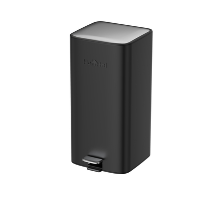 Buy 28L SS Rectangular Pedal Trash Can Waste Bin With Rolling Cover Type online manufacture
