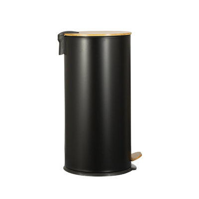 Buy Round Shape Household Pedal Trash Bin Stainless Steel with Thin Lid OEM ODM Offered online manufacture