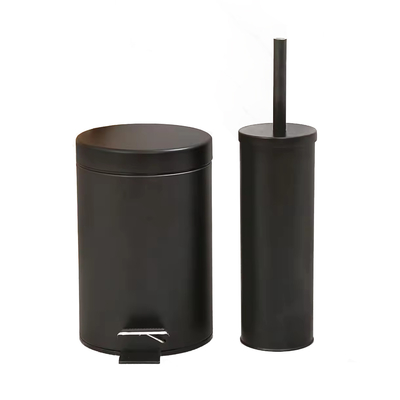 Buy Rolling Cover Type 3L/5L/8L/12L/20L/30L SS Round Trash Bin Foot Pedal Bin Stainless Steel Trash Can for Home online manufacture