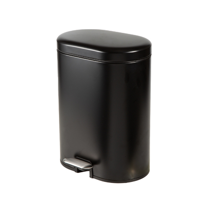Buy Stylish 50 Litre Capacity Pedal Bin With Soft Close Function And rounded rectangle trash can Stainless Steel Material online manufacture