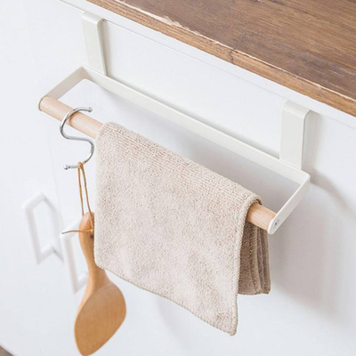 Single Towel Bar for Hand Dish and Tea Towels 24*9.5*7.3cm Cabinet Easy to Install