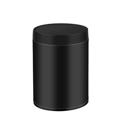 1.5L Stainless Steel Desktop Touch Garbage Can With STANDING Design