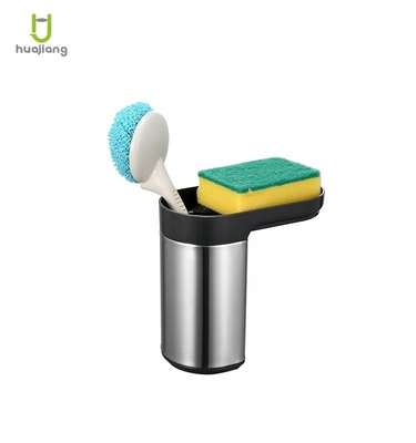 Multifunction Sink Caddy Organizer , Self Draining Kitchen Sink Tidy With Suction
