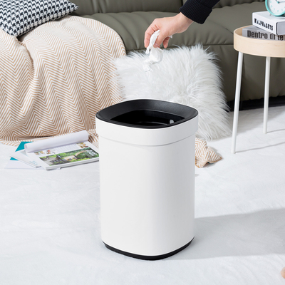 SS Rectangle Open Top Trash Bin ，Open Lid Trash Can Stainless Steel
