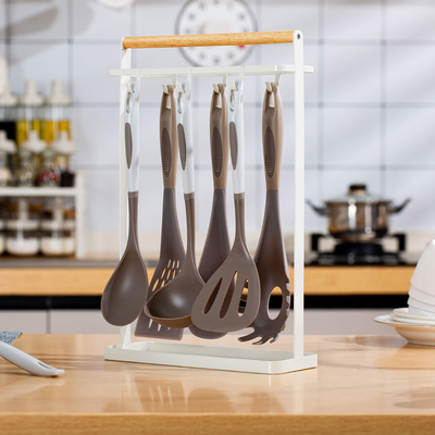 Non-folding Rack Metal Iron Wire Hanging Storage Organizer for Kitchen Classification