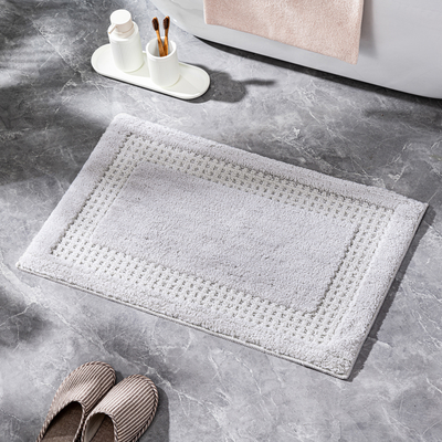 Soft And Plush Bathroom Mats Long Lasting Durability For Machine Washable Convenience