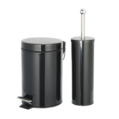 Rolling Cover Type SS Round Trash Bin with Foot Pedal Stainless Steel Trash Can 3L/5L/8L/12L/20L/30L Capacity ROUND Shape