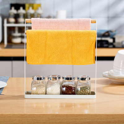 Kitchen Organiser Kitchen Mop Drainer Hanger Standing  Sink Rack Multifunction Kitchen Organizer Sponge Holder