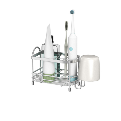 Toothbrush Holders For Bathrooms Electric Toothbrush And Toothpaste Organizer Bathroom Accessories For Countertop Shower Sink