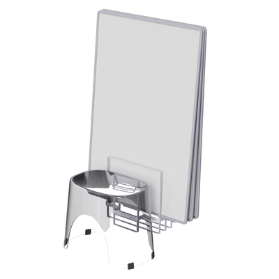 Magnetic Attraction Shower Rack With Towel Holder Wall Mounted Bathroom Organizer Bathtub Cover And Shower Chair Organizer
