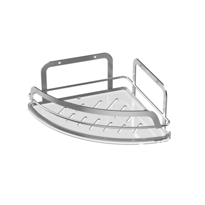 Stylish Metal Bathroom Organizer Suction Cup Iron Wire Rack Stainless Steel No Drilling Wall Mounted Shower Caddy