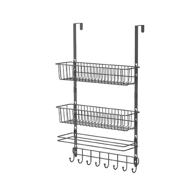 Over Door Hooks  Metal Wire Basket Bathroom Disassembly Over Door Hook Hanger