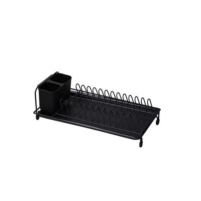 Dish Drainers Drying Rack With Removable Drip Tray And Utensil Holder