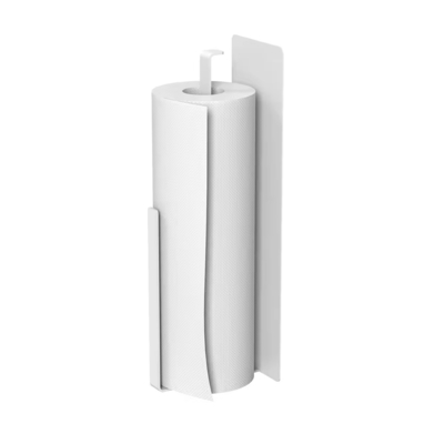 Household Magnetic Attraction Kitchen Organizer No Drilling Wall Mounted Tissue Holder Kitchen Paper Holder