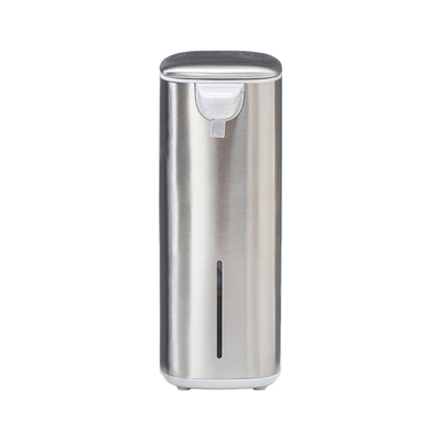 Stainless Steel Touch-Free Sensor Liquid Foam Soap Pump Dispenser Automatic Rechargeable Soap Dispenser For Bathroom