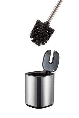 Fashion Steel Toilet Cleaning Brush And Holder With Contemporary Design